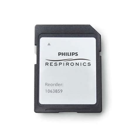 philips respironics smart card|Respironics sd card software download.